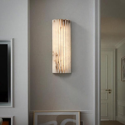 Lámpara de Pared Mármol Lujo Moderno para Habitación Hotel