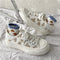 Zapatillas de Lona Blancas para Mujer - Estilo Casual Versátil Primavera Verano