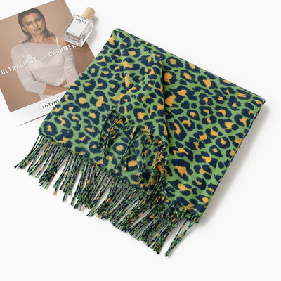 Bufanda Cashmere Retro Estilo Europeo para Mujer - Image 10