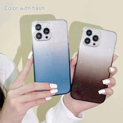 Funda Protectora de Vidrio Transparente con Efecto Degradado Brillante - Image 9