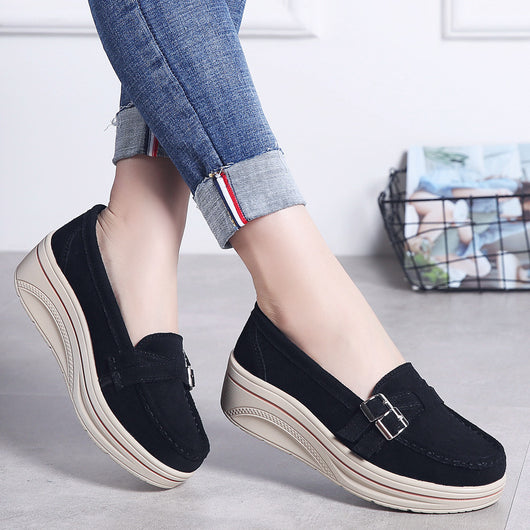 Zapatos Plataforma Mujer Estilo Europeo Americano - Image 14