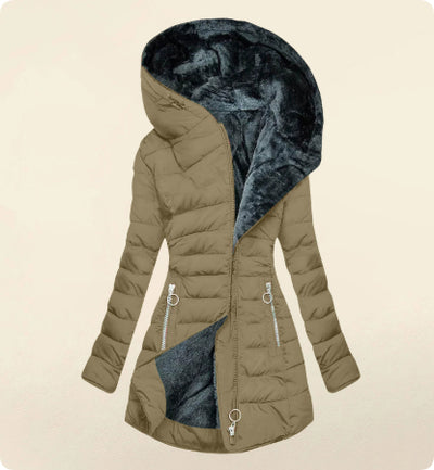 Abrigo Acolchado Slim Fit con Capucha - Image 7