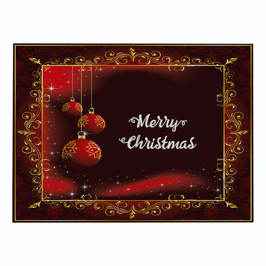 Mantel Individual Serie Navidad Roja - Algodón y Lino - Image 28