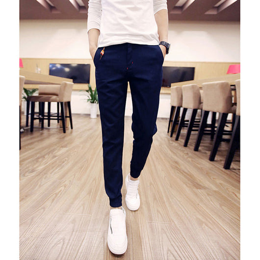 Pantalones de Algodón Rectos para Hombre - Ligeros y Cómodos para Verano - Image 7