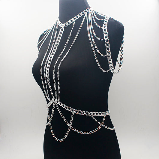 Cadena de Cintura Metálica para Mujer - Accesorio de Moda Elegante - Image 2
