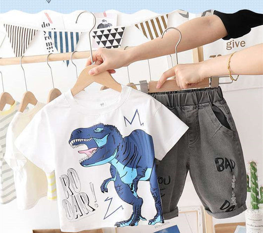 Conjunto Deportivo Infantil Estilo Vaquero de Manga Corta - Image 11