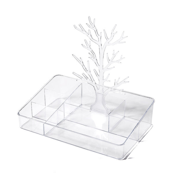 Organizador de Escritorio Transparente y Minimalista