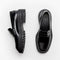 Zapatos Casuales de Cuero Genuino con Suela Reforzada y Punta Redonda