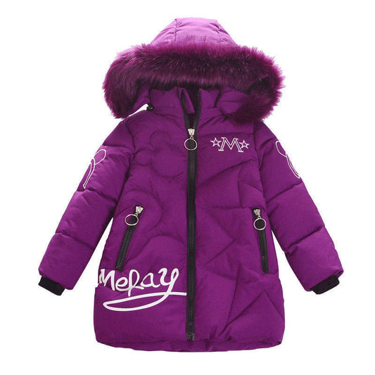 Abrigo Acolchado de Algodón para Niña Estilo Coreano - Image 2