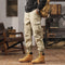 Pantalones Casuales Hombre Retro Gruesos Forrados en Forro Polar