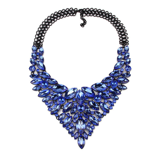Cadena de Suéter de Diamantes Completos - Collar de Aleación con Cristales de Lujo - Image 16