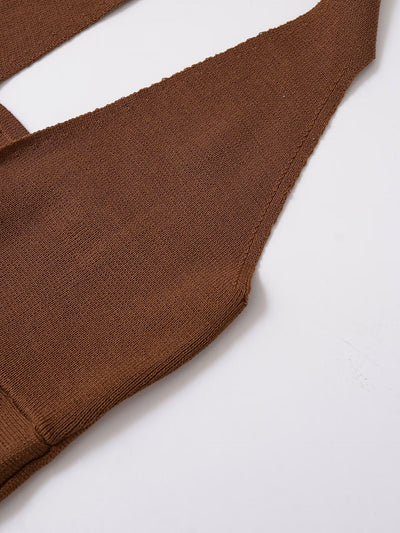 Top Halter Ajustado para Mujer con Cuello Anudado - Image 9
