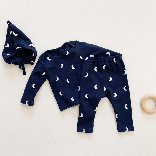 Conjunto de Pijama Midnight Moon con Gorro a Juego - Image 4