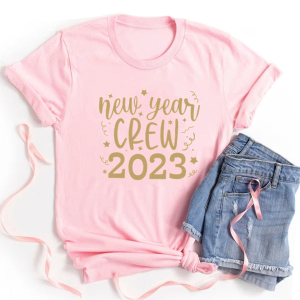 Camiseta Estampada para Fiestas Anuales - Unisex