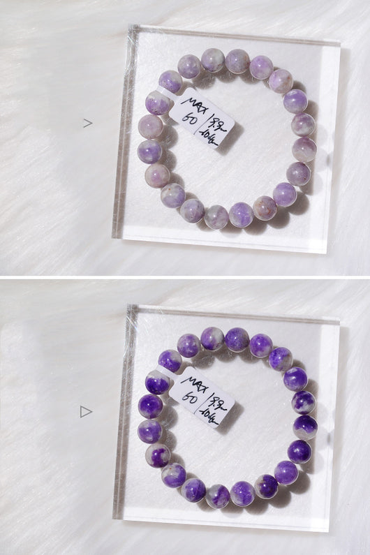 Pulsera de Sodalita Natural que Cambia a Púrpura con la Luz Solar - Image 19