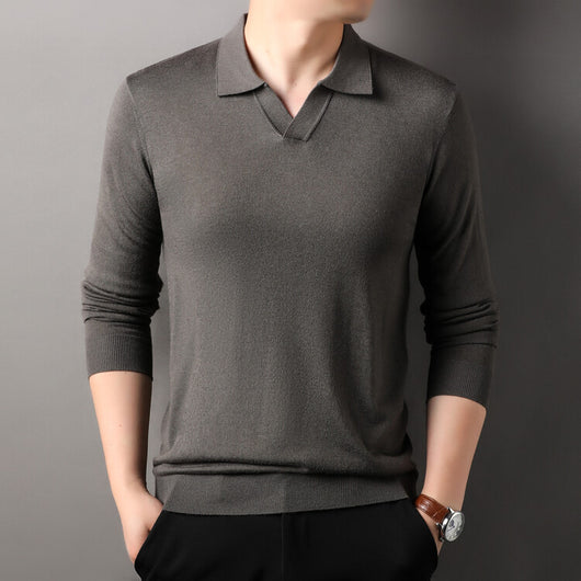 Suéter Cardigan de Manga Larga Ligero para Primavera y Otoño - Image 4