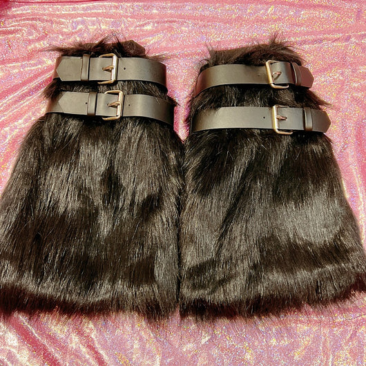 Calcetines Punk Harajuku Milenio con Hebillas de Cuero - Image 14