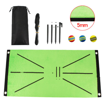 Tapete de Práctica Golf Interior con Palo de Corte - Image 16