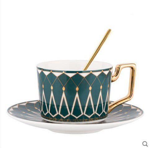 Set de Taza de Té Negro Aromático de Lujo para la Tarde - Image 4