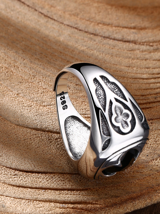 Anillo Abierto Retro Personalizado - Joya Trendy con Diseño Único - Image 7