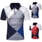 Polo Estampado de Manga Corta con Cuello