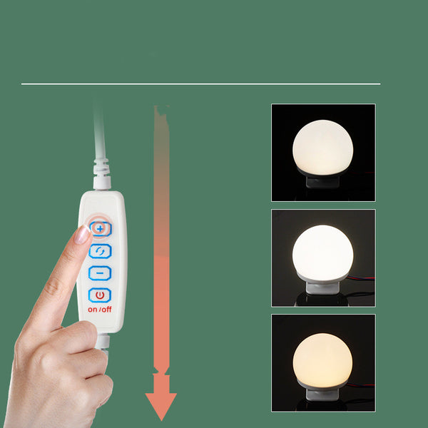 Bombilla LED para Espejo de Tocador con Luz Frontal Estilo Hollywood