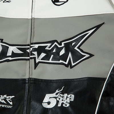 Chaqueta de Cuero para Hombre Estilo Rock Europeo y Americano - Diseño Motociclista - Image 4