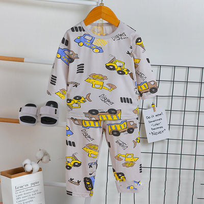 Conjunto de Pantalones Largos Estampados para Niños y Niñas - Image 18