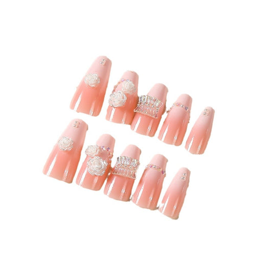 Stickers de Uñas Multicapa Arco Cristal Hielo 3D - Image 5