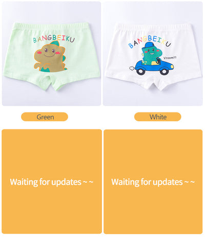 Calzoncillos de Algodón para Niños con Estampados Divertidos - Image 12