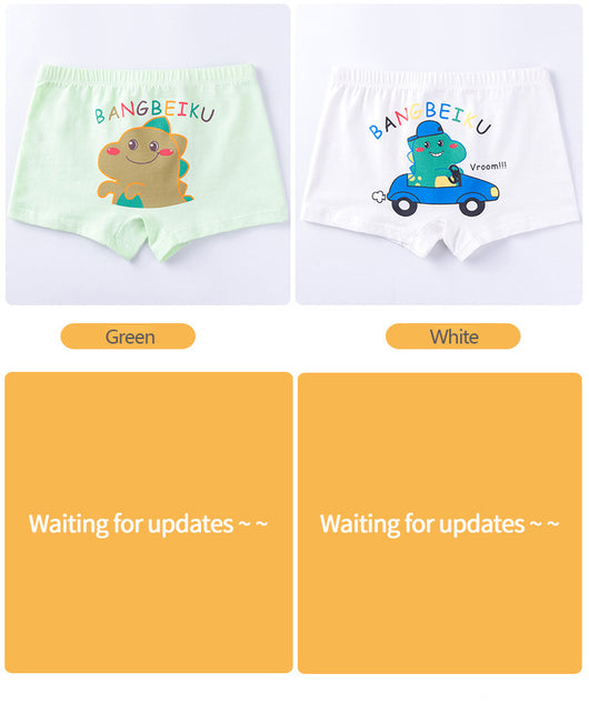 Calzoncillos de Algodón para Niños con Estampados Divertidos - Image 12