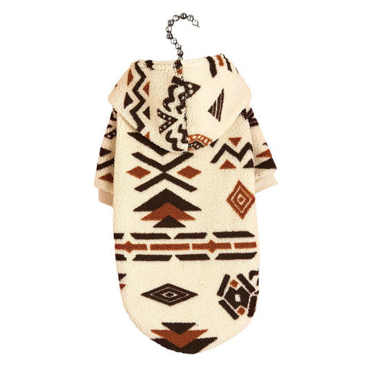 Suéter Cálido con Capucha Estampado Totem para Mascotas - Image 5