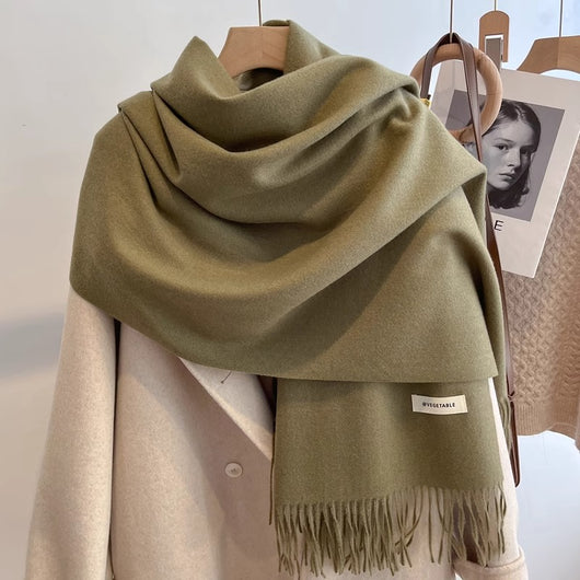 Bufanda Clásica de Invierno para Mujer - Chal Elegante Multiusos - Image 11