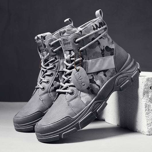 Botas Tácticas Camuflaje Impermeables para Hombre - Image 17