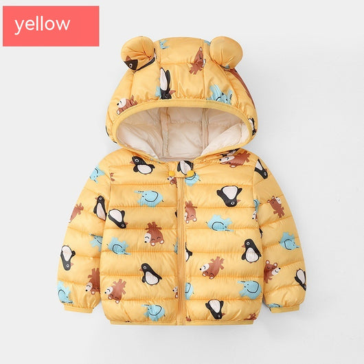 Chaqueta Acolchada de Algodón Ligera para Bebés e Infantes - Image 6