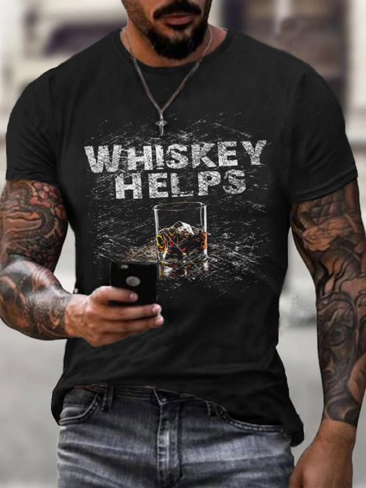 Camiseta Deportiva Slim Fit para Hombre con Diseño Estampado - Image 8