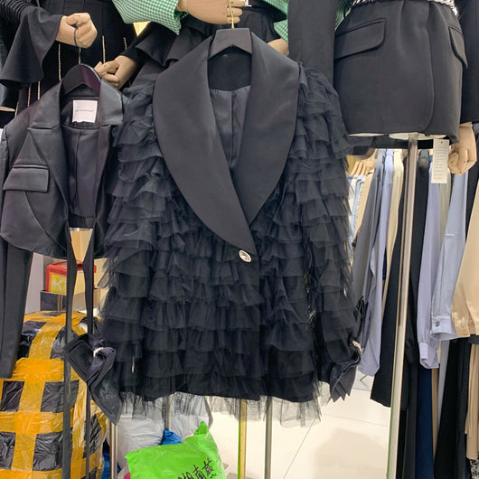 Chaqueta Hada de Tul y Plumas Colores Lisos para Mujer - Image 14