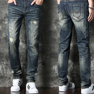 Pantalones Vaqueros Acolchados Retro Americano Premium - Image 5