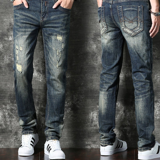 Pantalones Vaqueros Acolchados Retro Americano Premium - Image 5