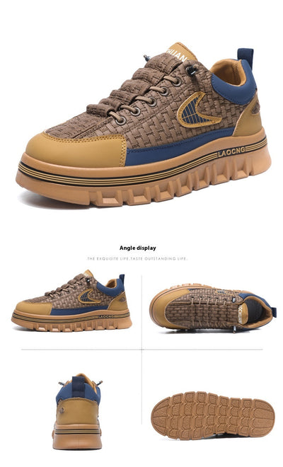 Zapatos Casuales Deportivos para Hombre con Suela Gruesa y Estilo Moderno - Image 12