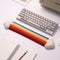 Reposamuñecas Gel Rainbow Antideslizante para Teclado y Mouse