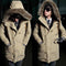 Abrigo Parka de Invierno para Hombre - Chaqueta Cálida de Algodón