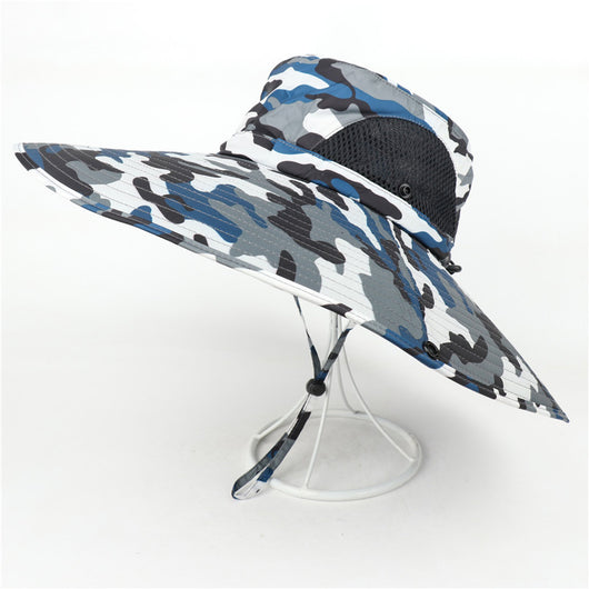 Gorro Camuflado Protector Solar Transpirable para Pesca y Aventura - Image 15