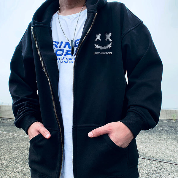 Abrigo Delgado de Otoño Estilo Street para Hombre Talla 8XL