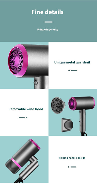 Secador de Cabello Plegable con Tecnología Aniónica - Image 6