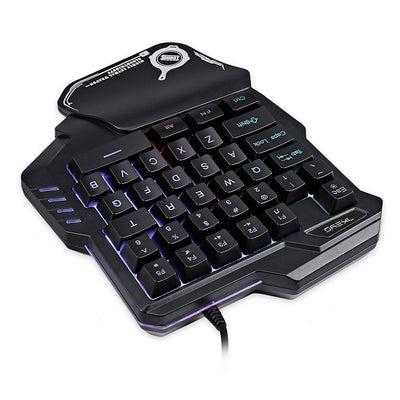 Teclado Gaming Mecánico Una Mano RGB Portátil Mini Keypad - Image 8