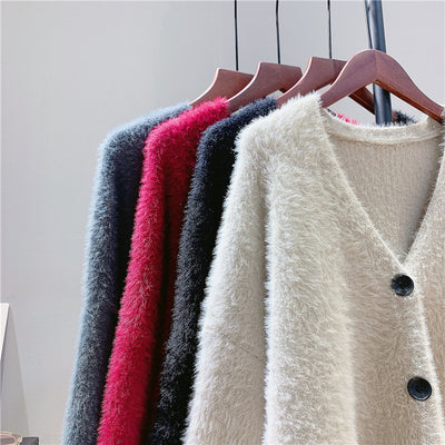 Poncho Suéter Largo para Mujer - Tejido Suelto y Cómodo - Image 5