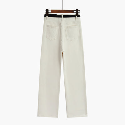 Jeans Rectos de Cintura Alta Holgados para Mujer - Image 12
