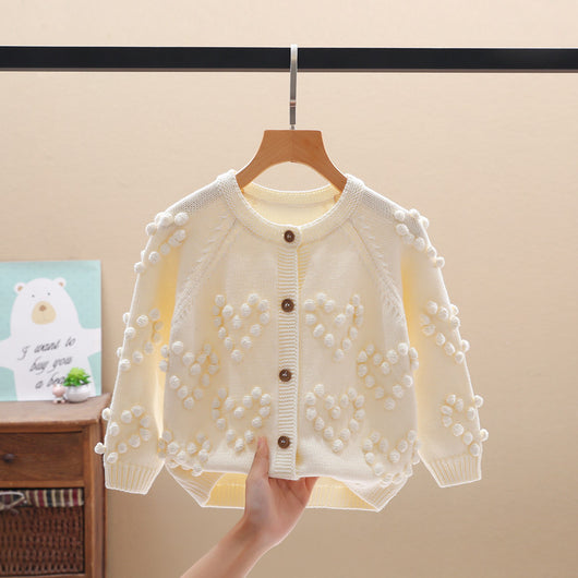 Suéter Tejido Personalizado para Niñas - Otoño e Invierno - Image 6