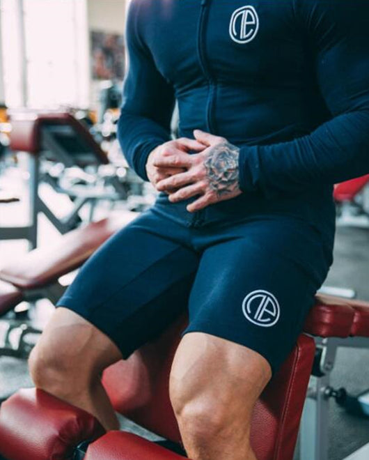 Pantalones Cortos Deportivos Five-Point para Hombre - Algodón Premium para Entrenamiento - Image 10